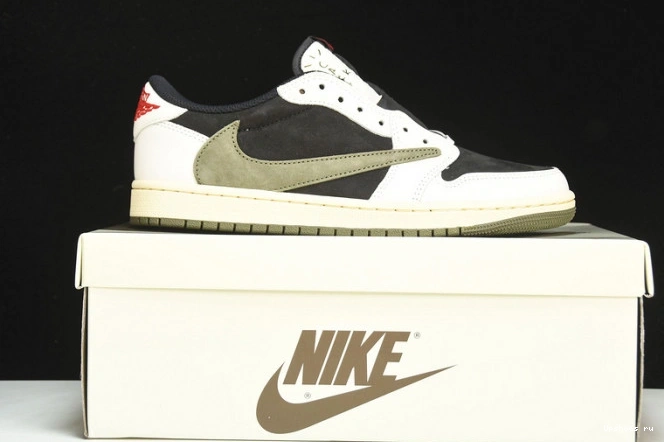 Olive Travis Low OG Scott Retro Jordan 1 SP 0322